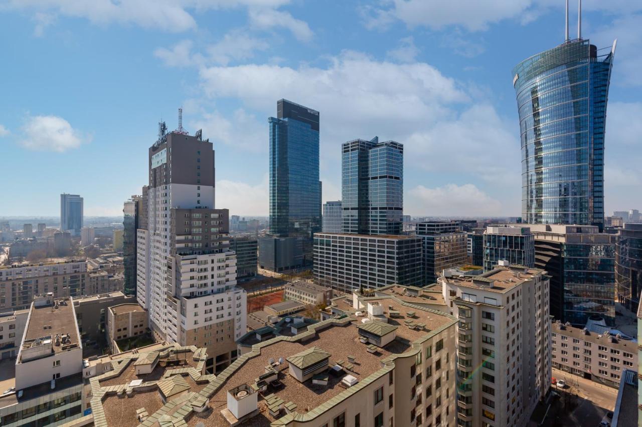 Platinum Towers Apartment With Parking By Renters Prestige Warszawa Zewnętrze zdjęcie